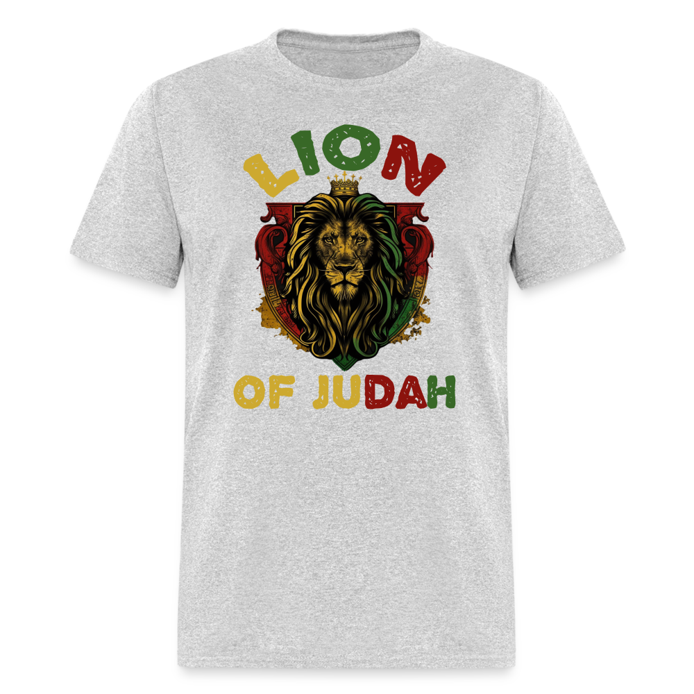 Lion of Judah Unisex T-Shirt - heather gray