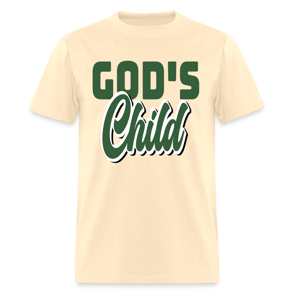 God's Child Hunter Green Unisex T-Shirt - natural