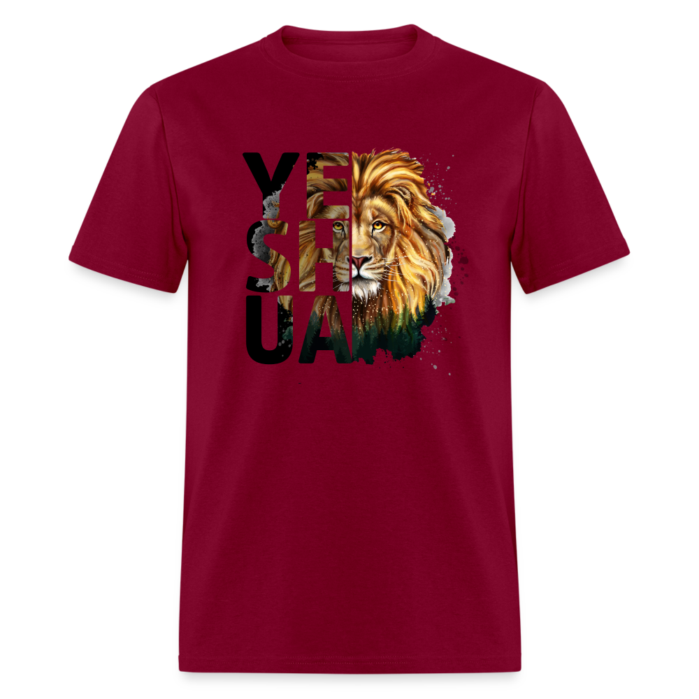 Yeshua Unisex T-Shirt - burgundy