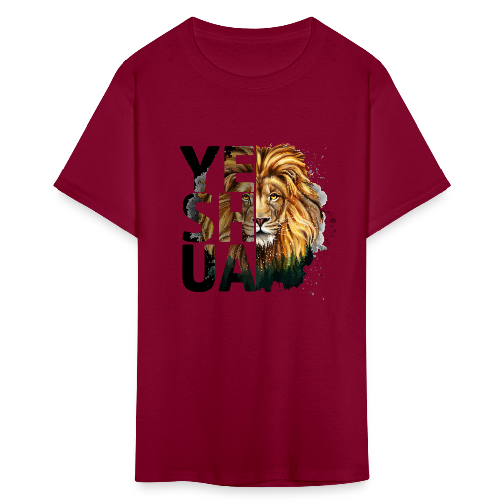 Yeshua Unisex T-Shirt - burgundy