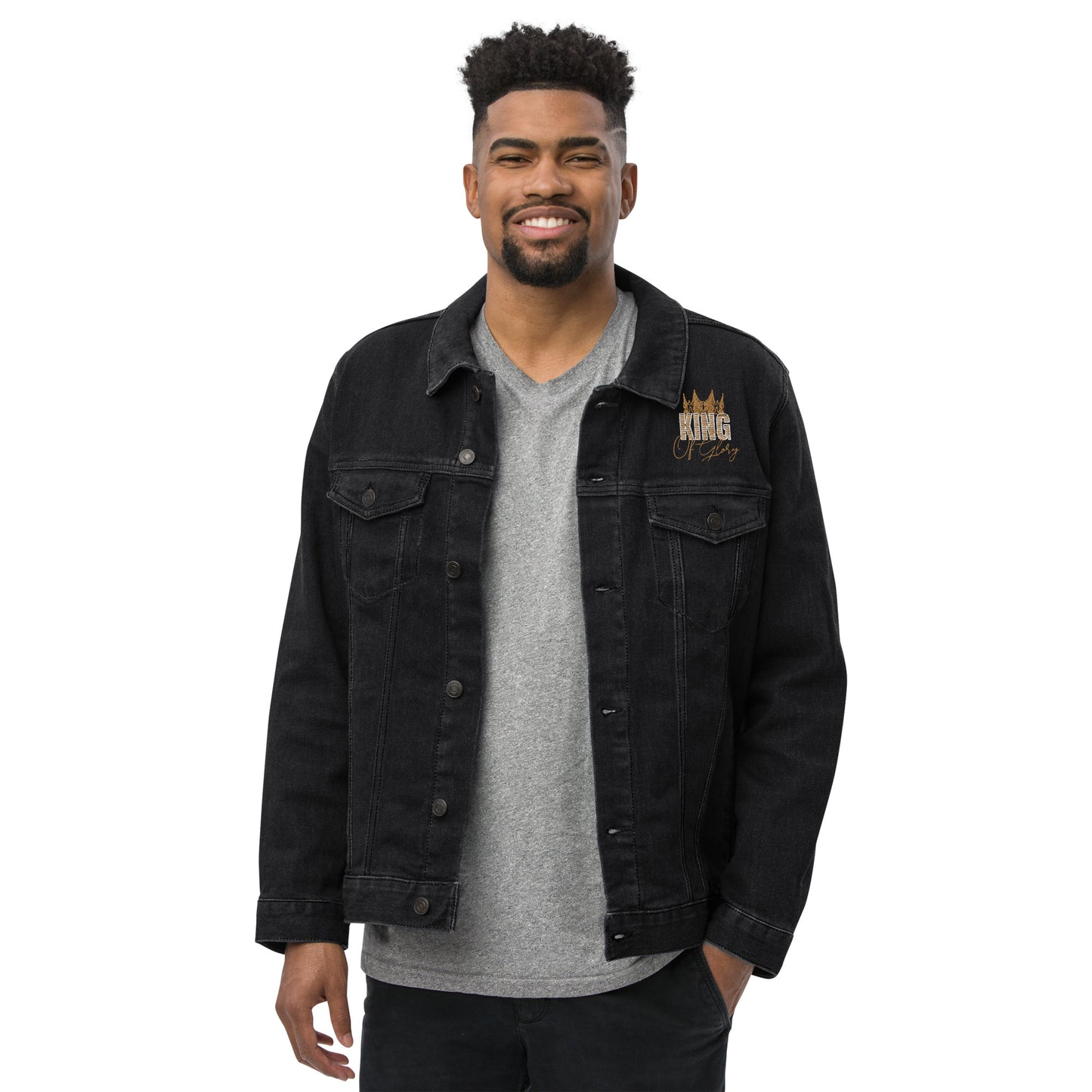 King of Glory Unisex denim jacket