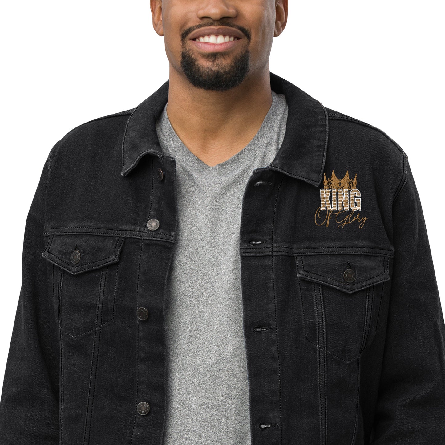 King of Glory Unisex denim jacket