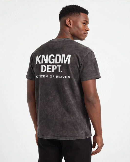 KNGDM Dept Mineral Washed Tee