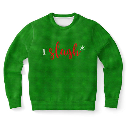 I Sleigh Funny Christmas Sweater