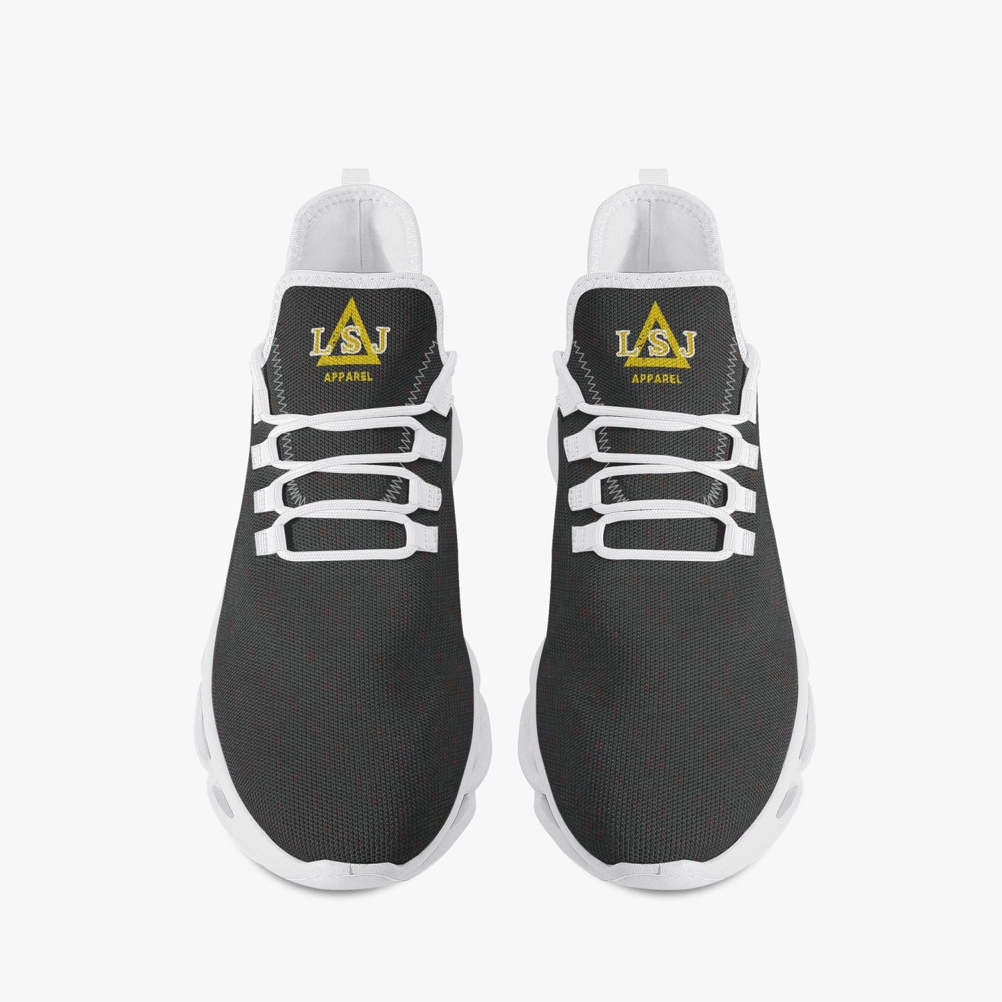 Dark Grey Bounce Mesh Knit Sneakers