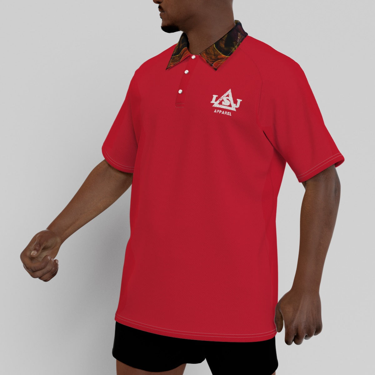 LSJ Red Storm Short Sleeve Polo Shirt