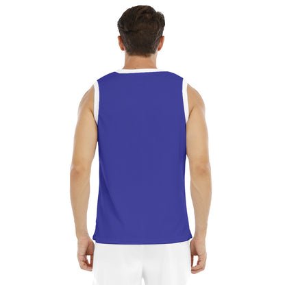 There Is No Greater Love Blue Men's Sports Vest