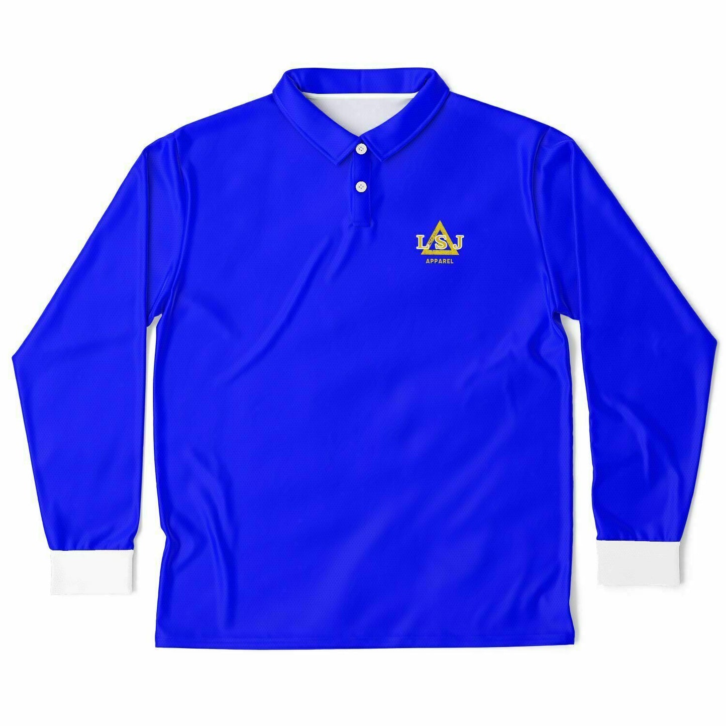 LSJ Royal Blue Long Sleeve Polo