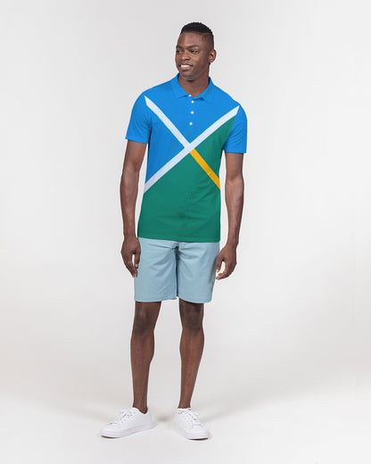 X-Factor Men's Slim Fit Short Sleeve Polo