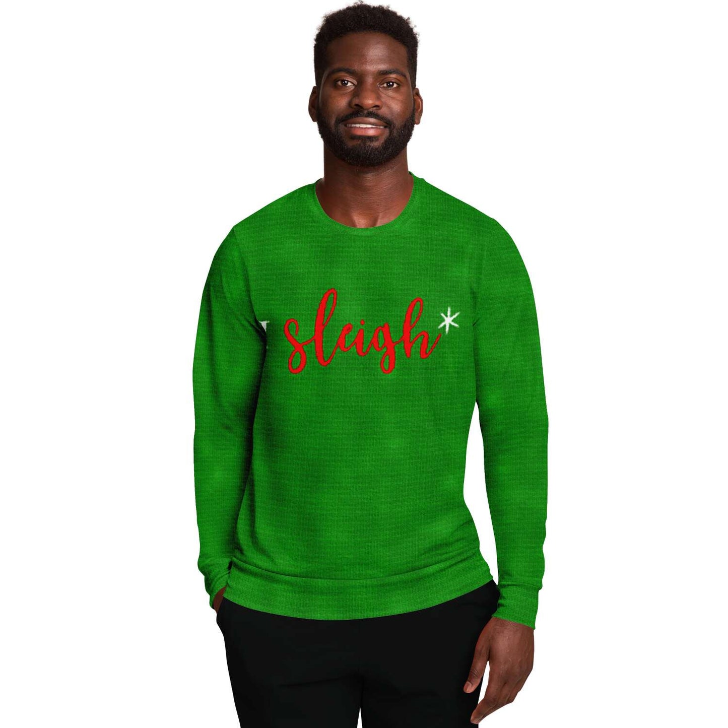 I Sleigh Funny Christmas Sweater