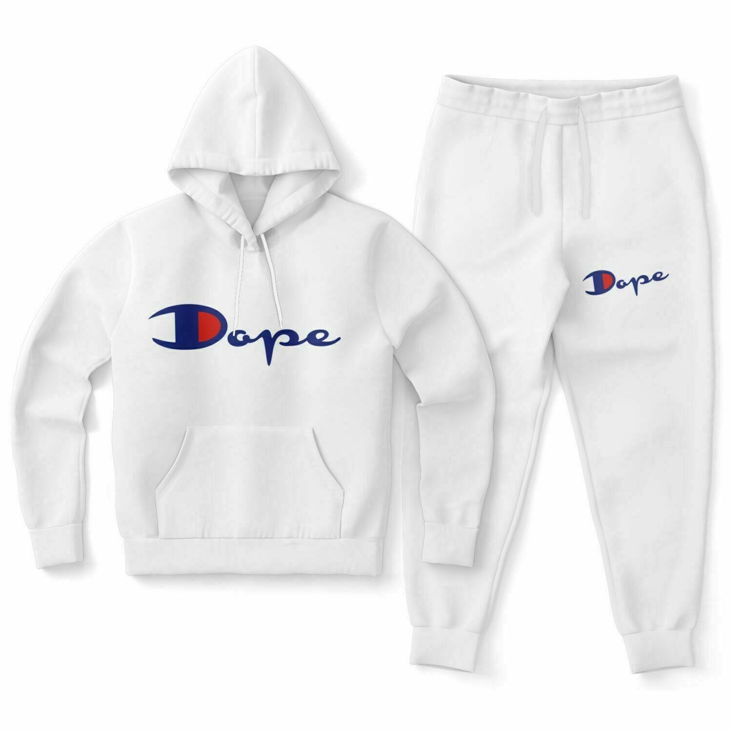 Dope Athletic White Sweatsuit