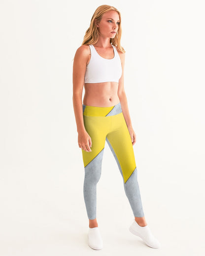 Two Tone Leggings Women's Yoga Pants