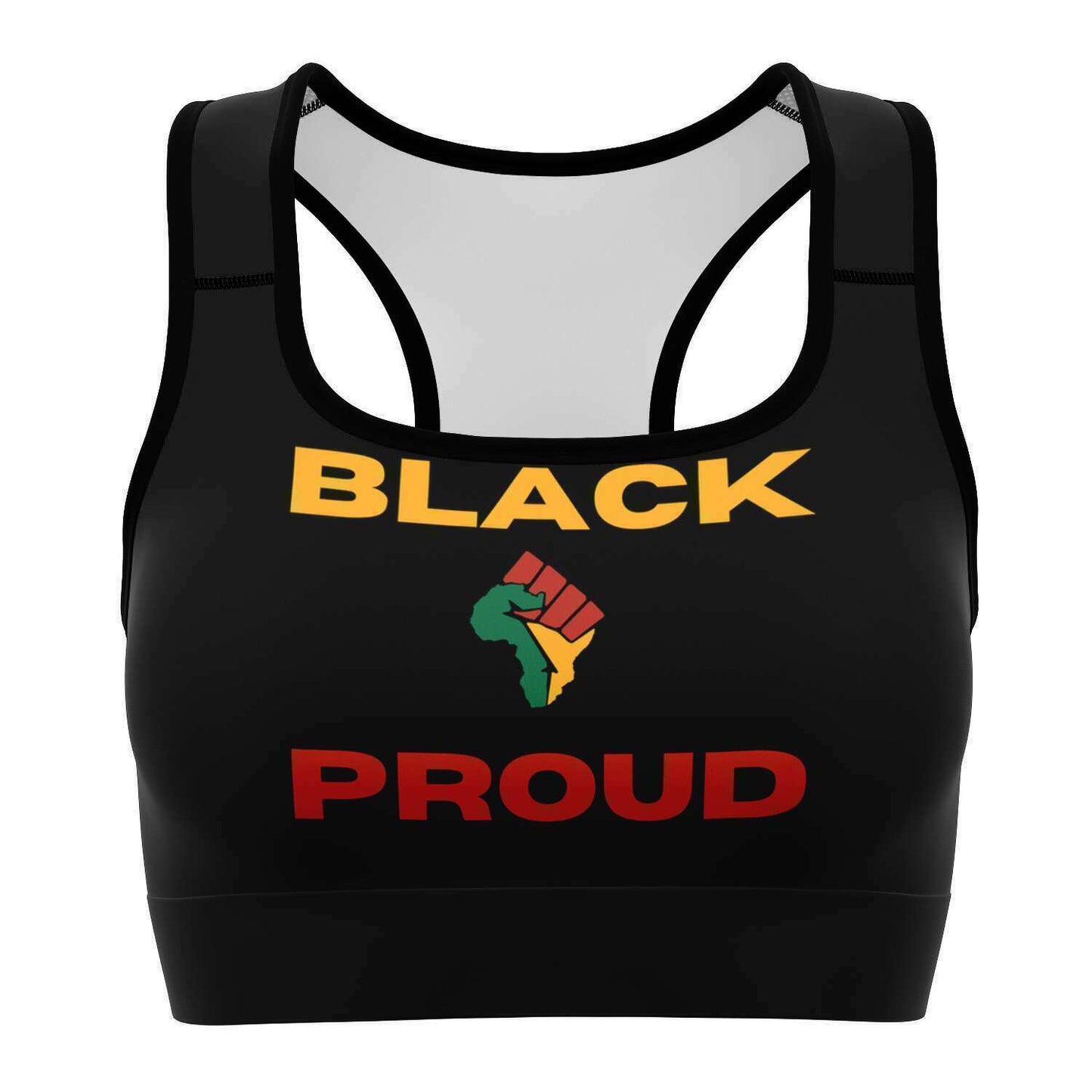 Black & Proud Sports Bra