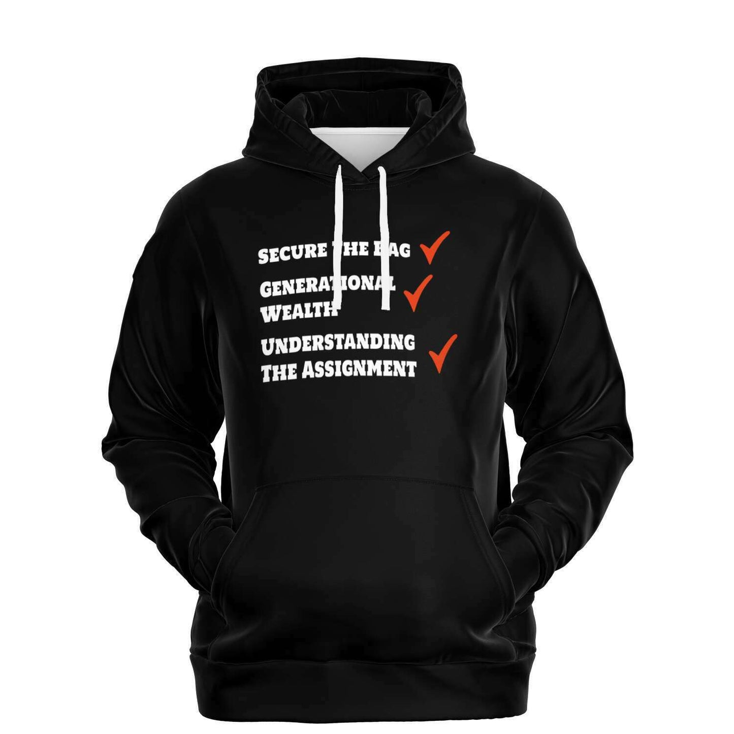 Understand The Assignment Black Hoodie