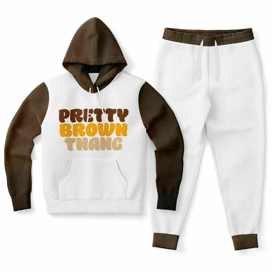 Pretty Brown Thang Sweat Suit