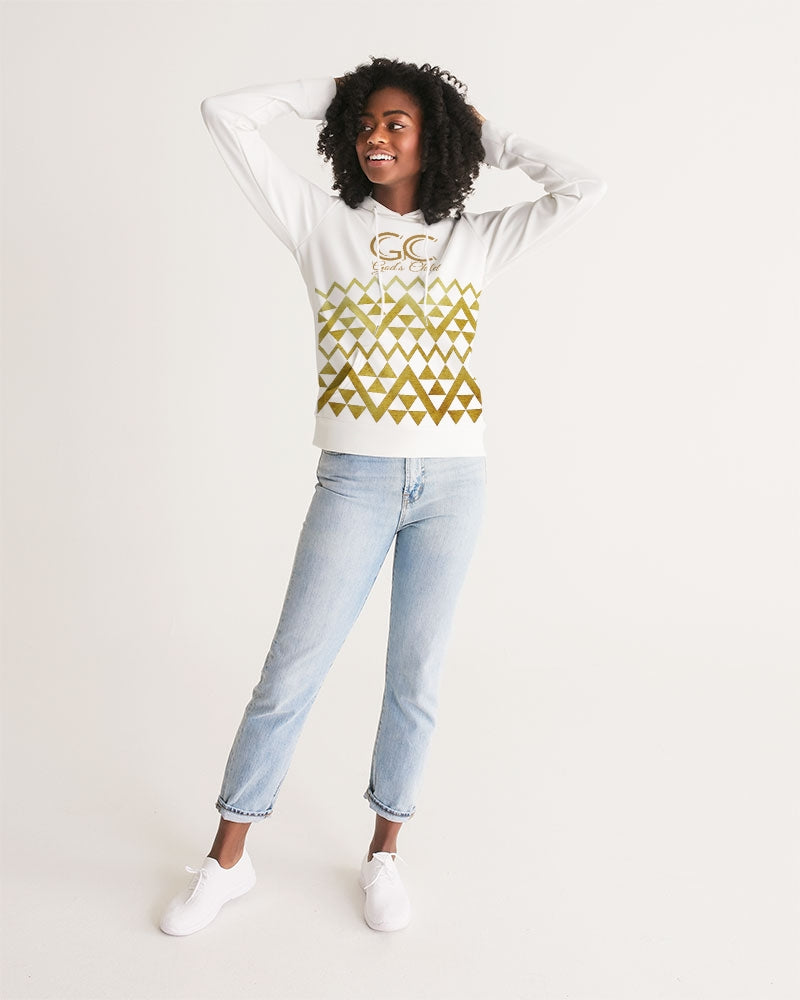 God's Child White & Gold Women's Hoodie