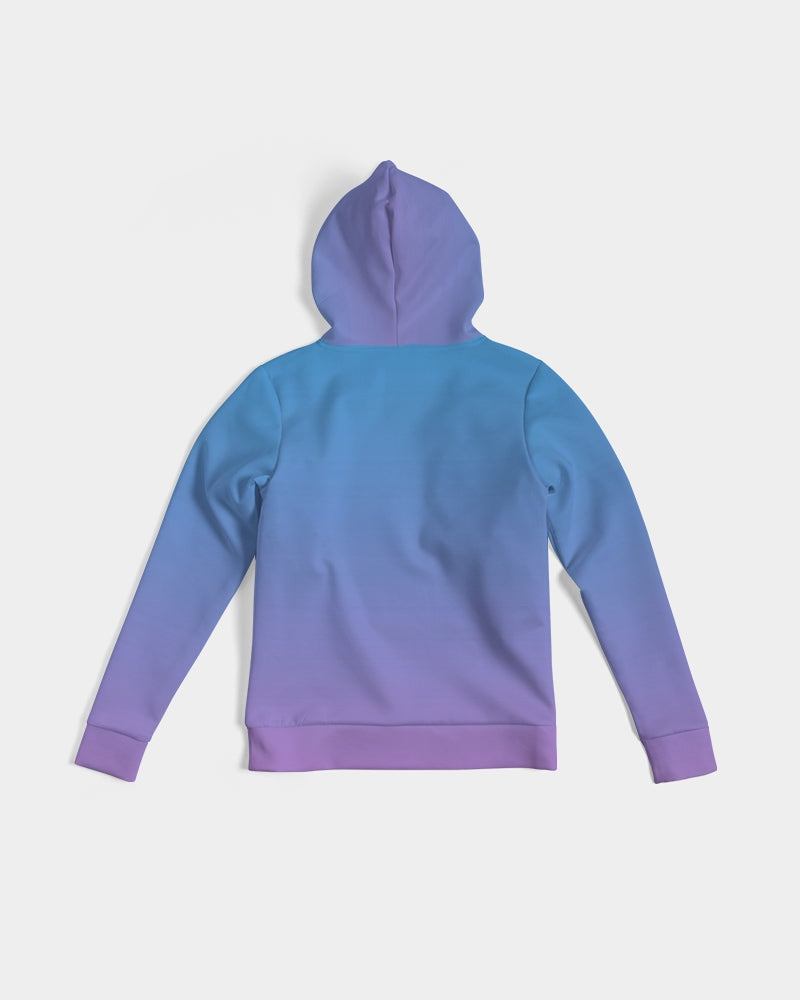 1529 Purple & Blue Women's Hoodie