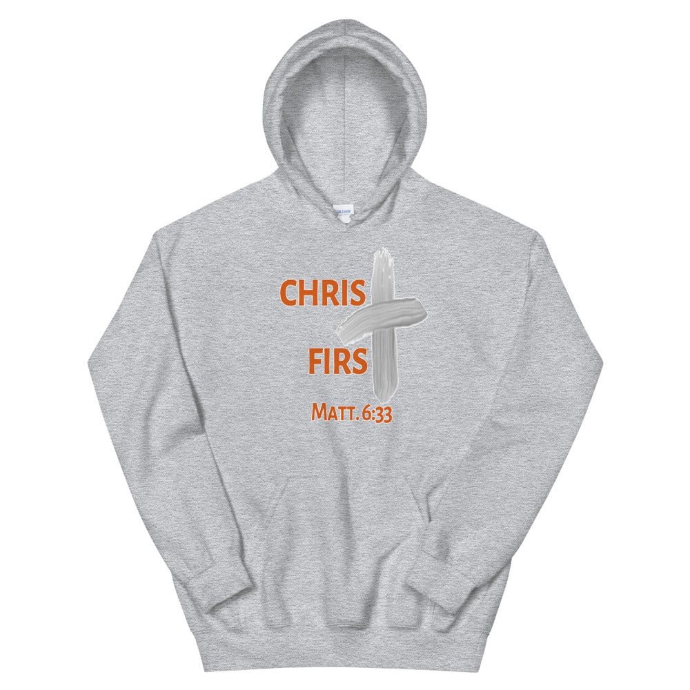 Christ First Hoodie