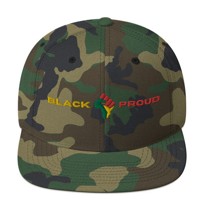 Black & Proud Snapback Hat