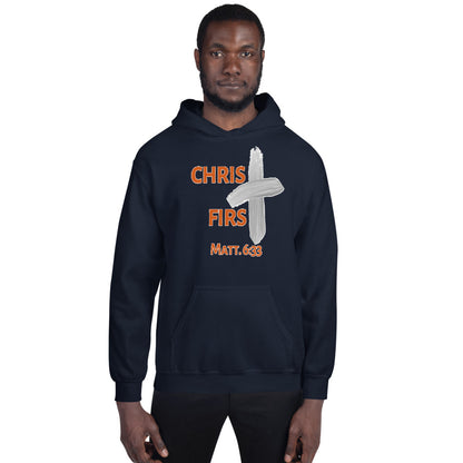Christ First Hoodie