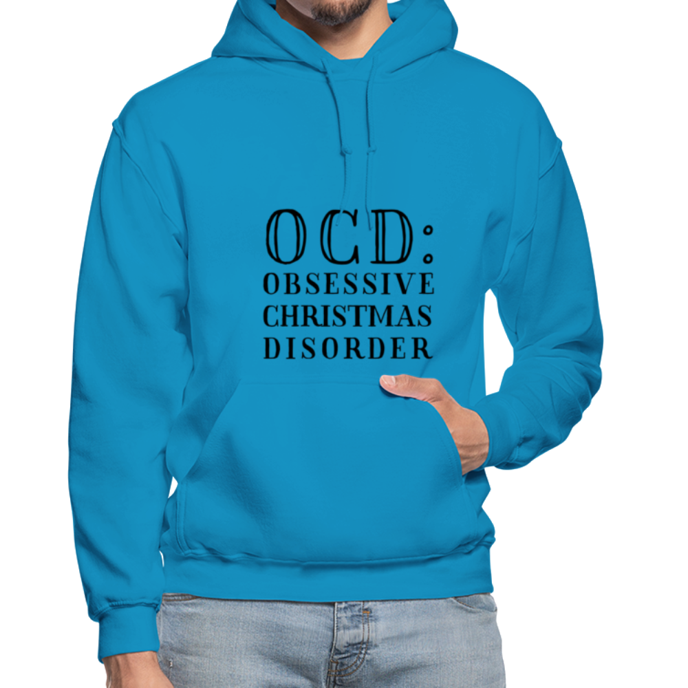 Obsessive Christmas Disorder Hoodie - turquoise