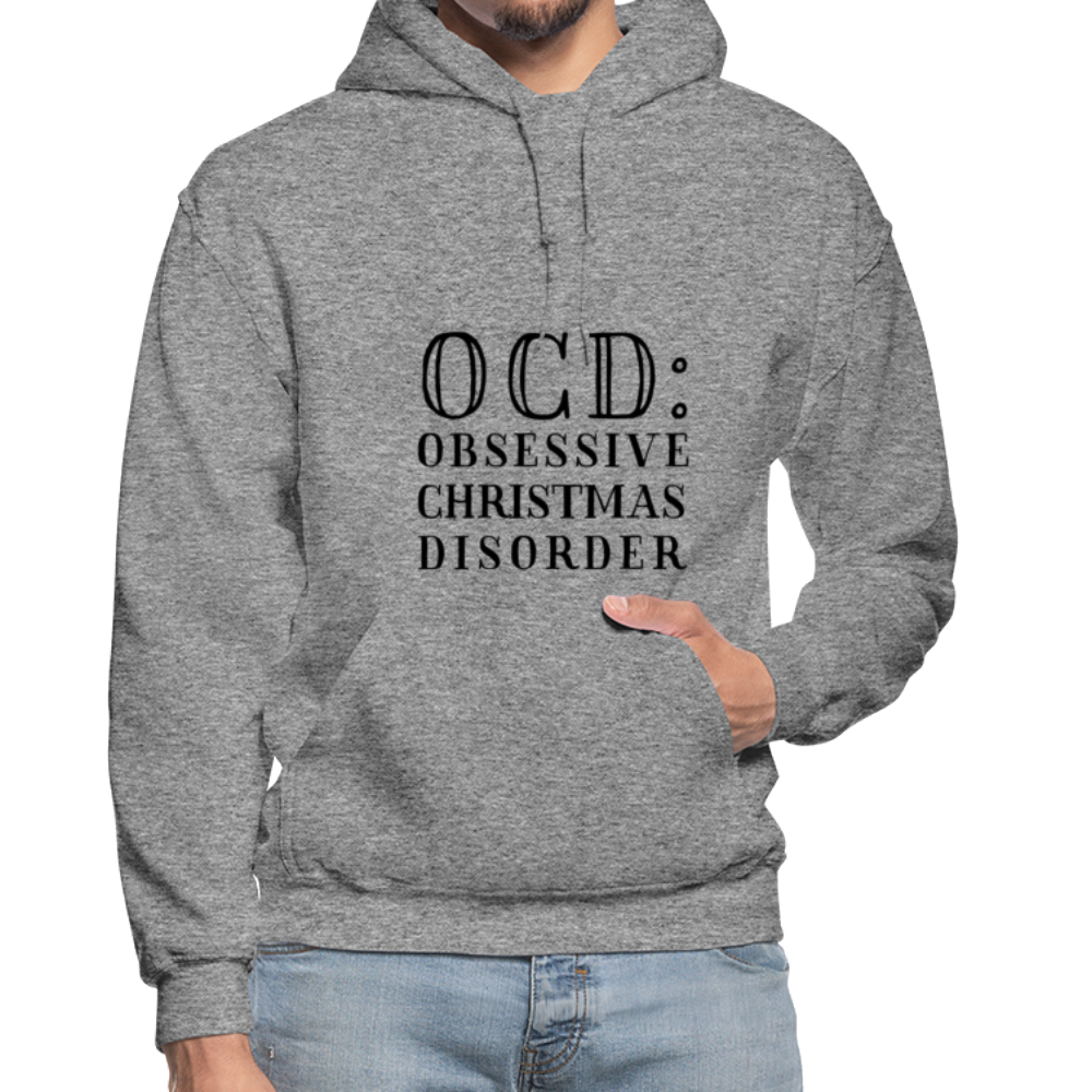 Obsessive Christmas Disorder Hoodie - graphite heather