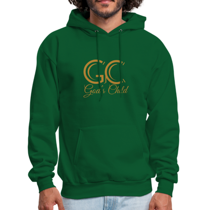 God's Child Men's Hoodie - forest green