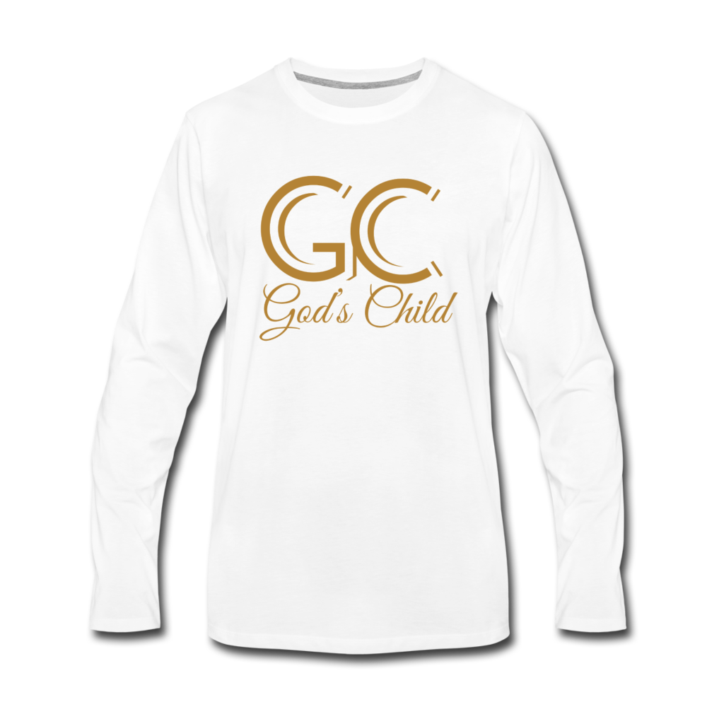 God's Child Long Sleeve T-Shirt - white