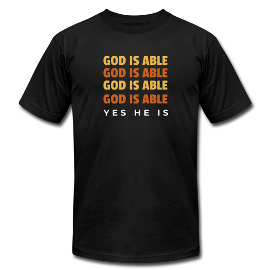 God Is Able - black