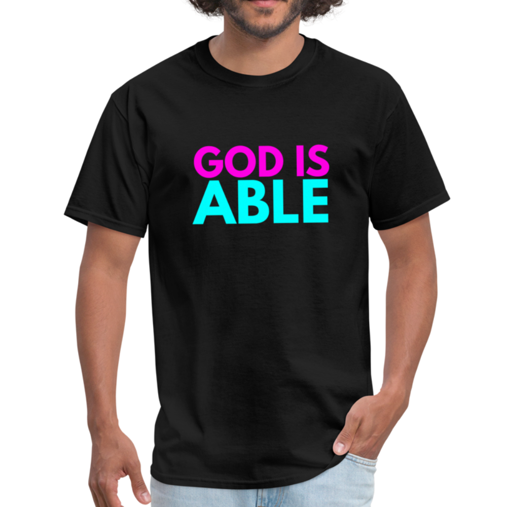 God Is Able - black