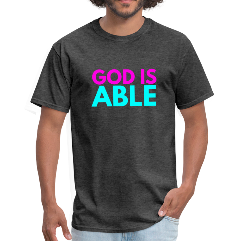 God Is Able - heather black