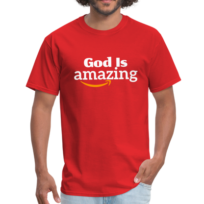God Is Amazing - red