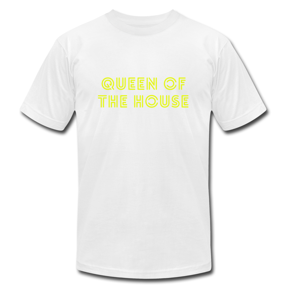 Queen Of The House Tee - white