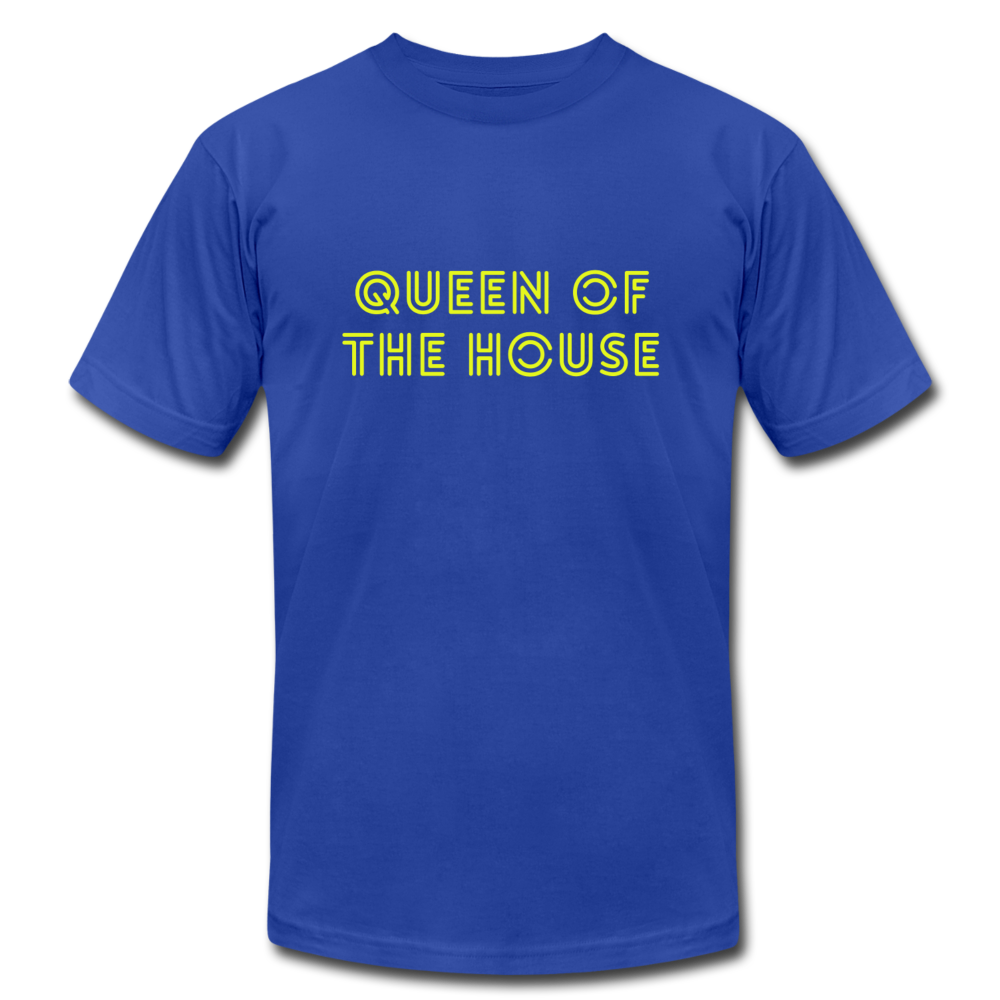 Queen Of The House Tee - royal blue