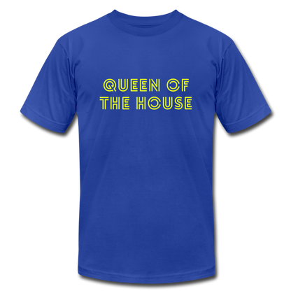 Queen Of The House Tee - royal blue