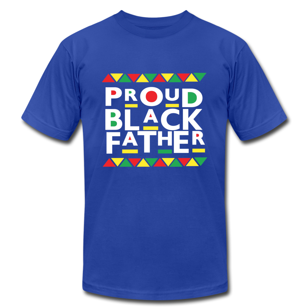 Proud Black Father - Martin Font - royal blue