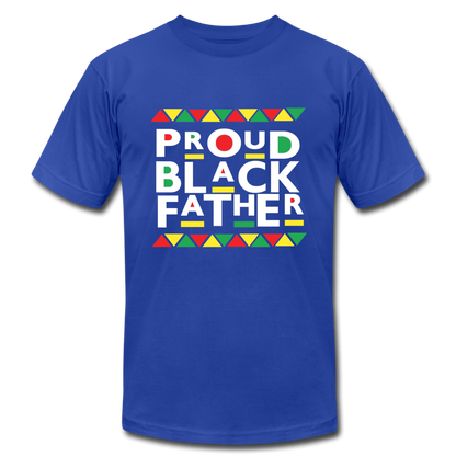 Proud Black Father - Martin Font - royal blue