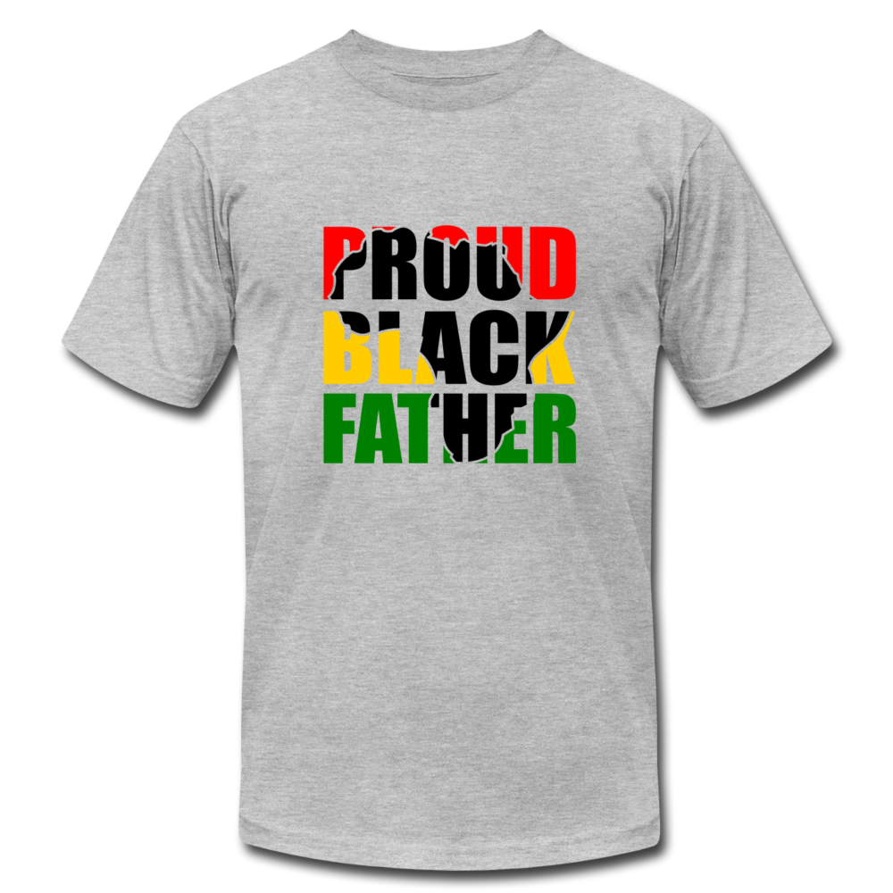 Proud Black Father - heather gray