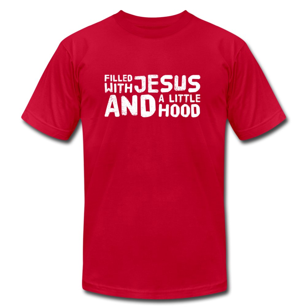 Filled With Jesus & Little Hood - red