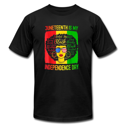 Juneteenth Is My Independence Day - black