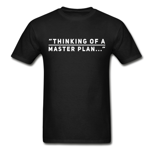 Thinking Of A Master Plan - black