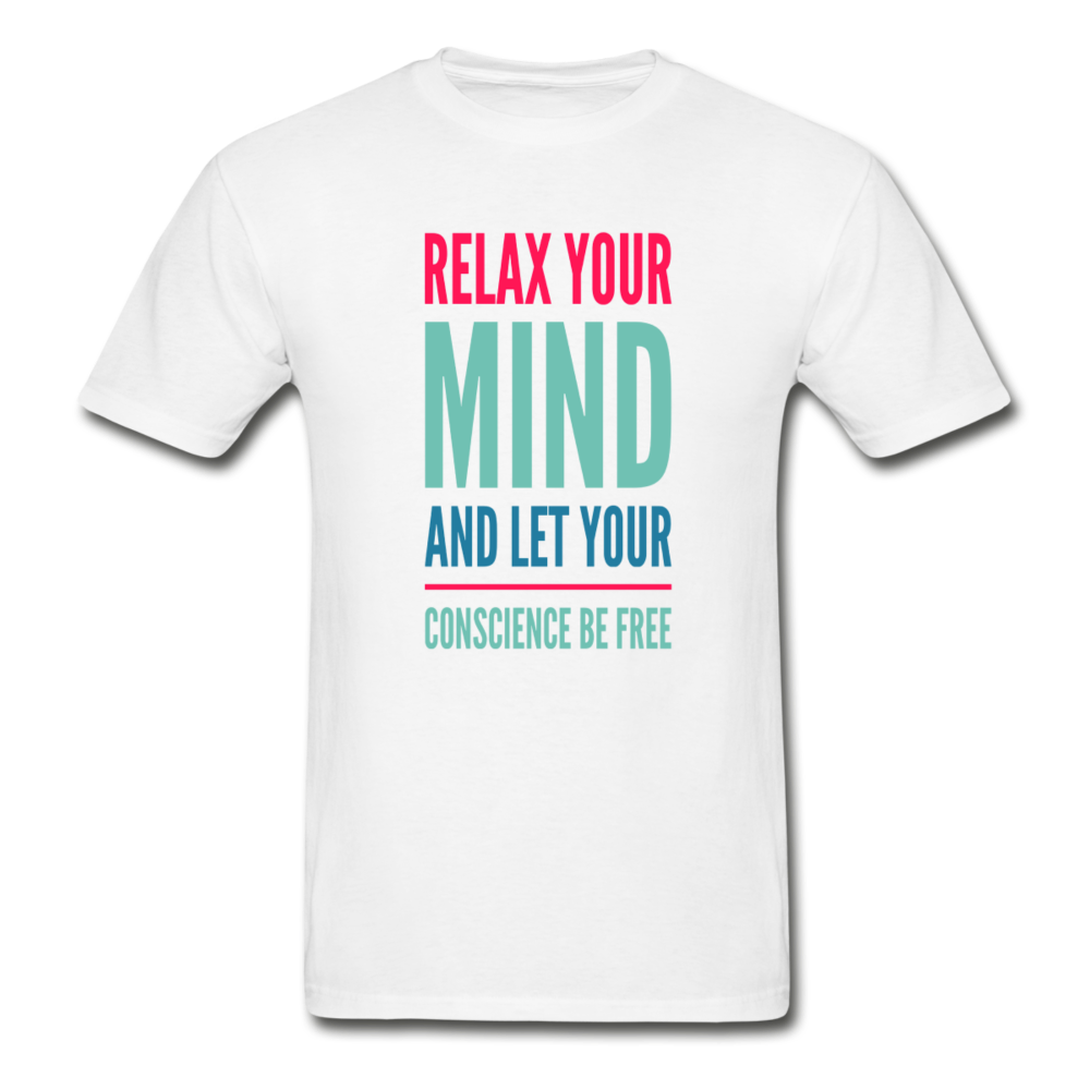 Relax Your Mind... - white