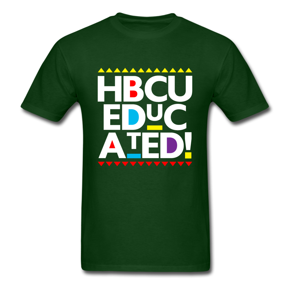 HBCU Educated - forest green