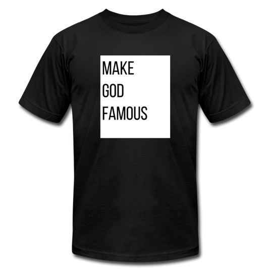Make God Famous - black