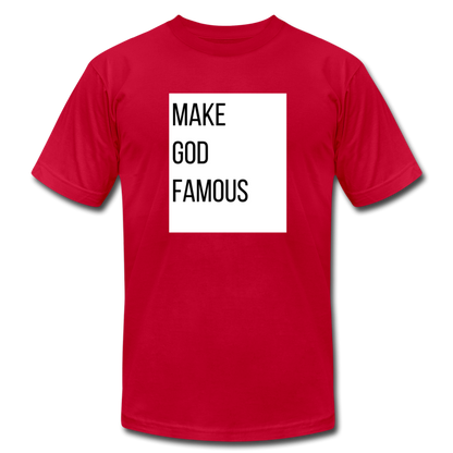 Make God Famous - red