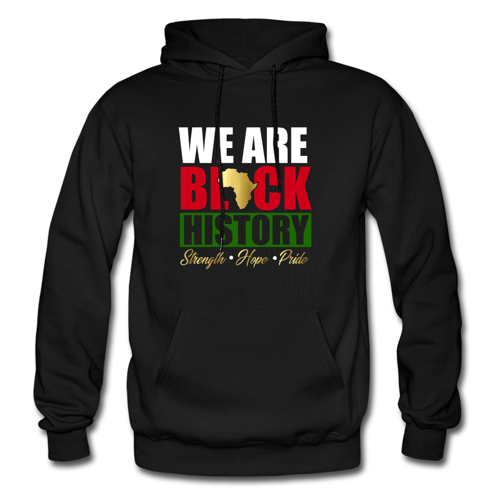 We Are Black History Hoodie - black