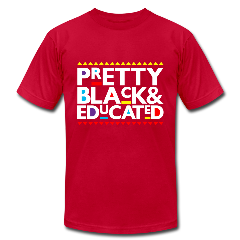 Pretty Black & Educated - red