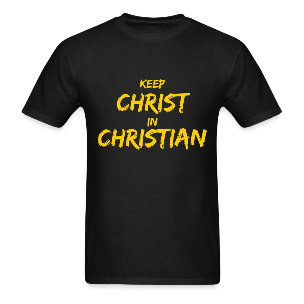 Keep Christ In ChristianT-Shirt - black