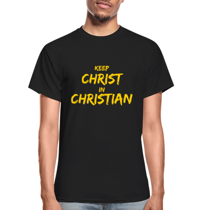 Keep Christ In ChristianT-Shirt - black