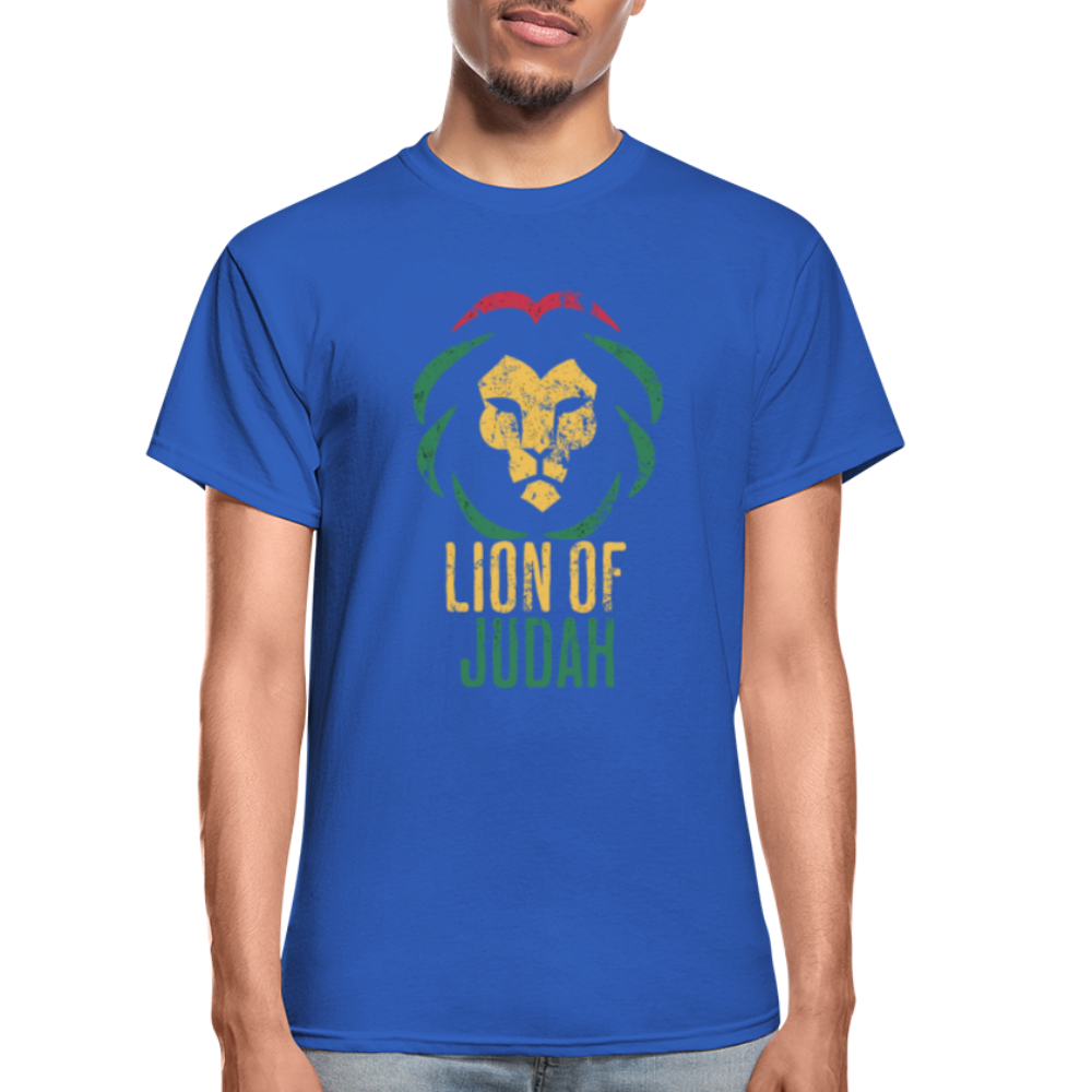 Lion of Judah - royal blue